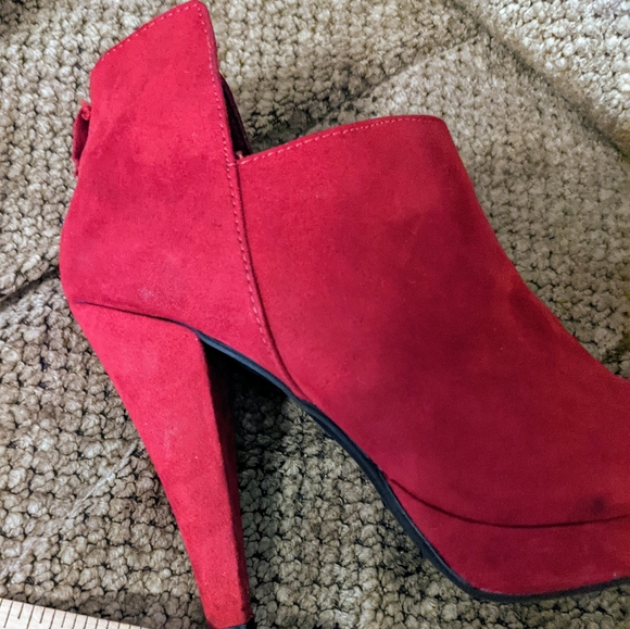 Women's suede boots - Picture 5 of 6